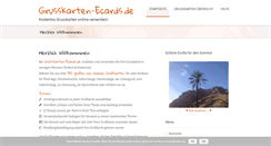 Desktop Screenshot of grusskarten-ecards.de